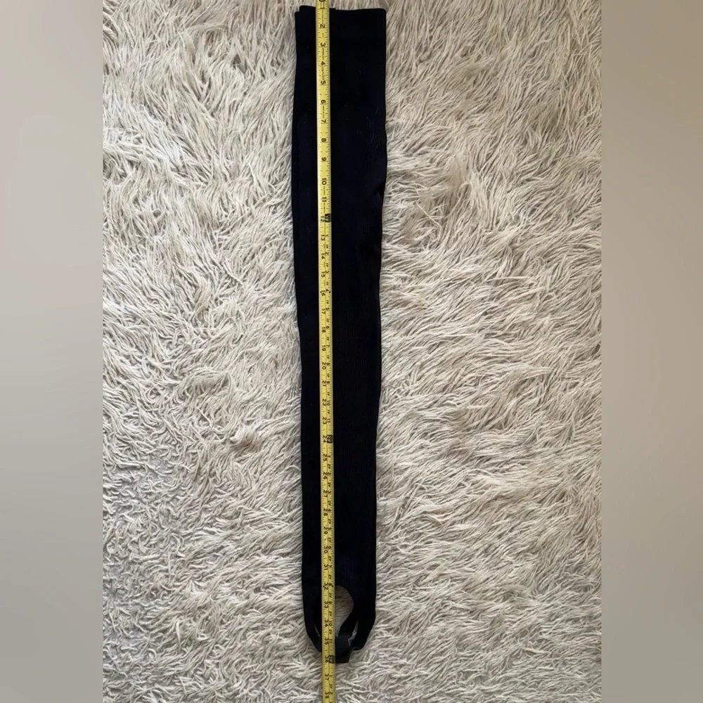 Zara ribbed stirrup leggings - Picture 3 of 6